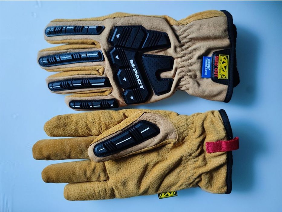 Тактичні рукавиці Mechanix Wear M-Pact Insulated Leather Driver F9-360