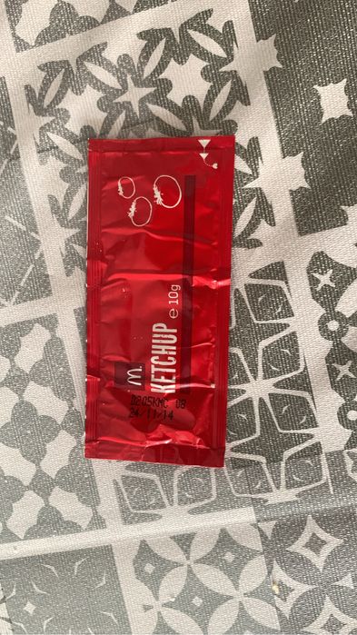 Ketchup mcdonalds 2014 NOVO