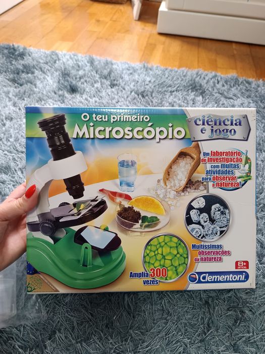 O meu primeiro microscópio Climentoni