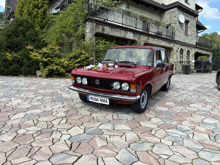 Samochód do ślubu, auto do ślubu fiat 125p
