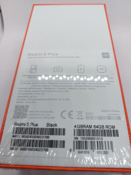 Xiaomi Redmi 5 Plus (4/64Gb+64) + подарунок. Запечатані