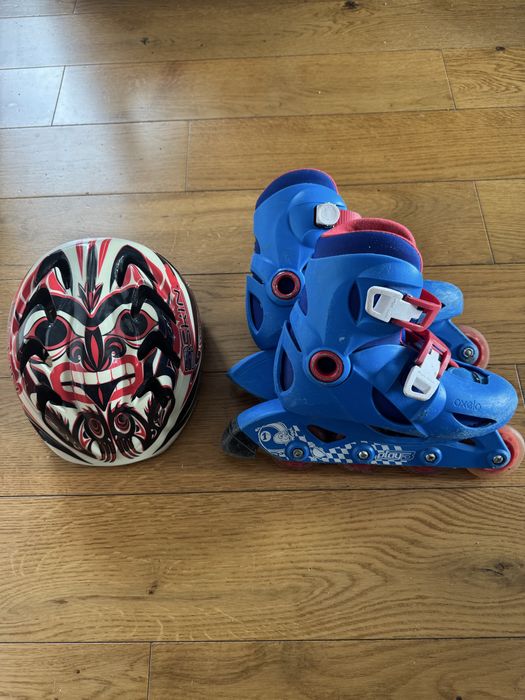 Rolki Oxelo 30 - 32 Decathlon kask