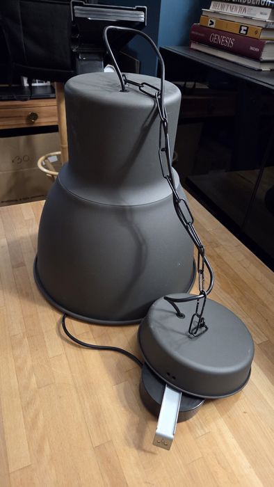 HEKTAR Lampa wisząca IKEA kolr ciemnoszary, 47 cm