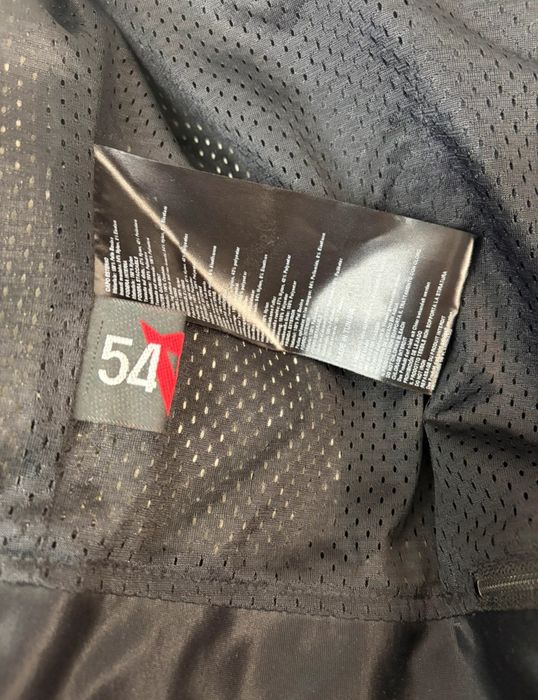 Casaco Dainese couro com proteções