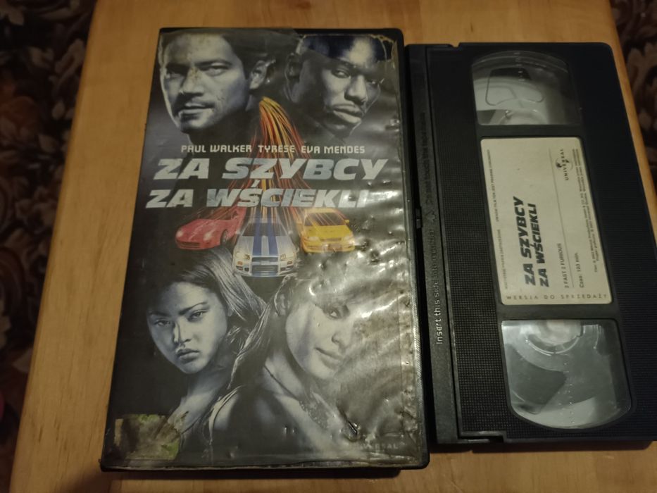 Za szybcy za wściekli VHS oryginał