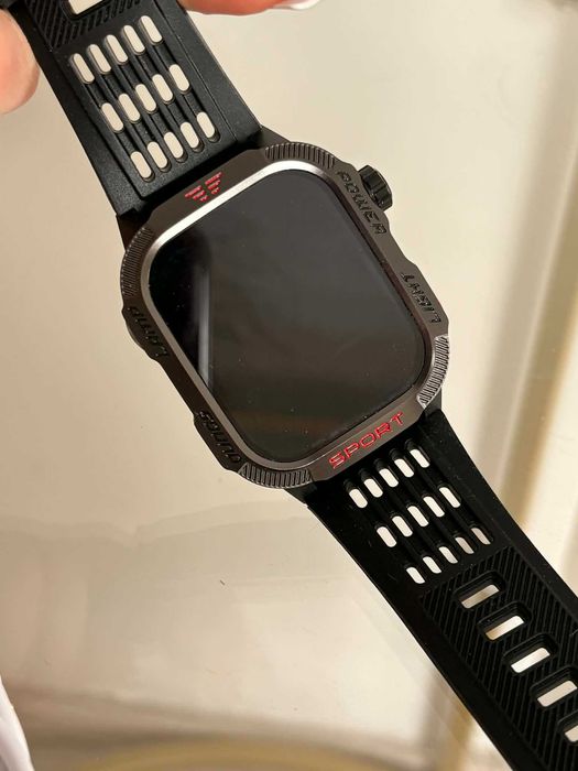 Smartwatch męski czarny