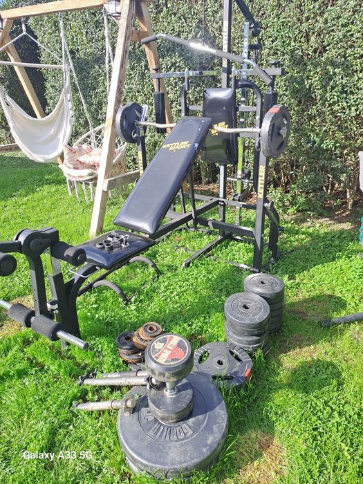 Atlas ławka silownia z obciążeniem ketler