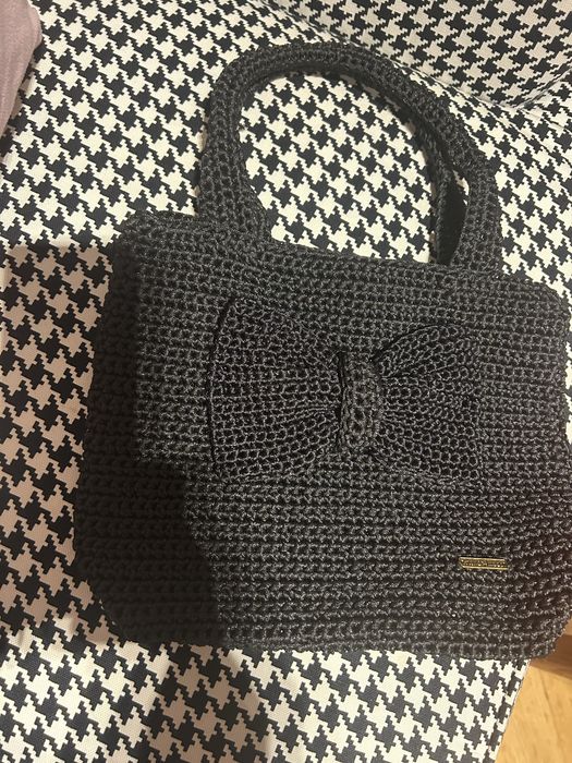 Bolsa em crochet