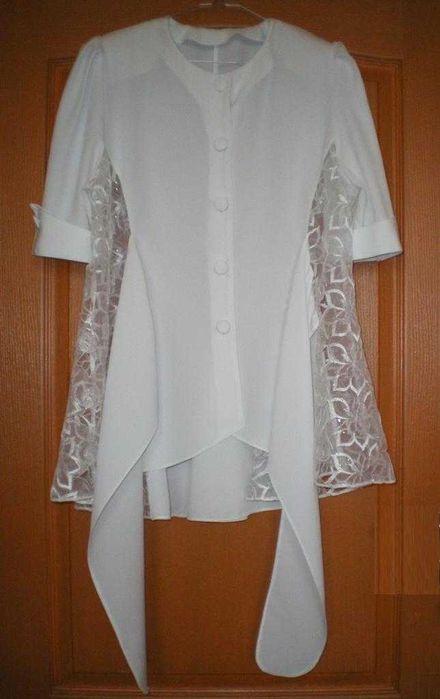*_* Sukienka Ślubna do Cywilnego biała z koronką rozm. 36 używana raz
