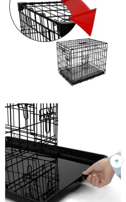 Duża klatka kenelowa roz. L dla zwierząt