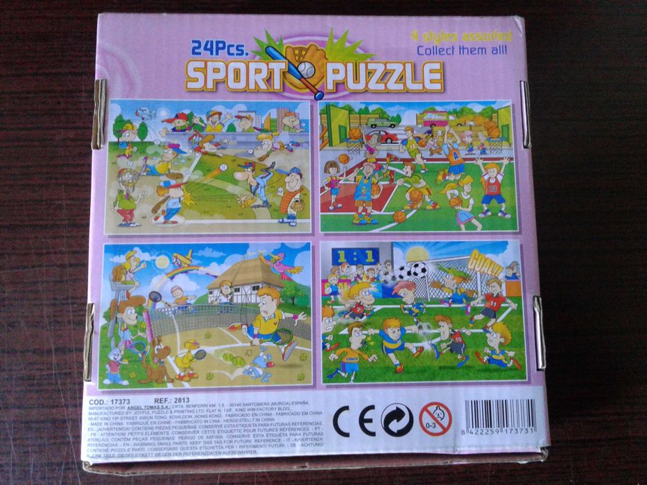 Puzzle educativo, como NOVO!