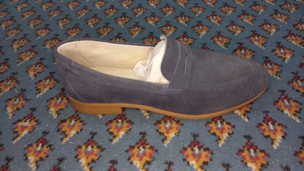 Sapato Mocassim com tira de croute Ana Filipa