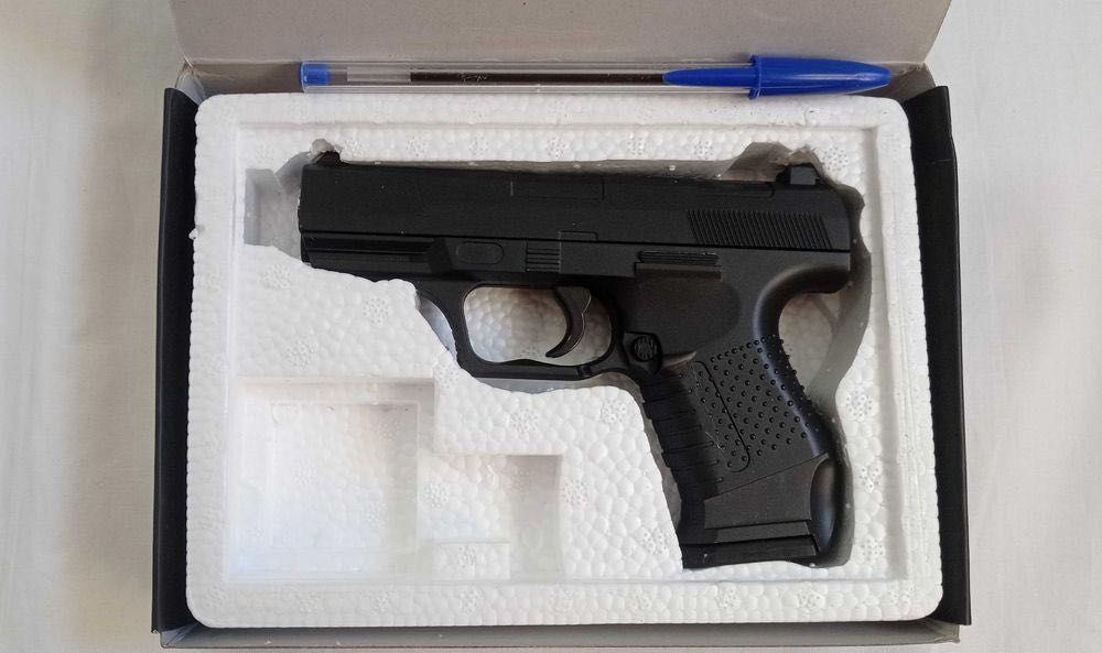 Air soft G19 de mola com balas