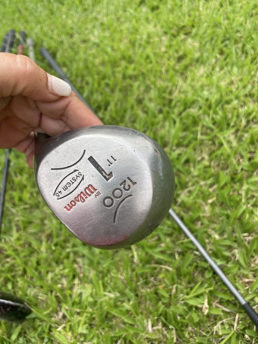 Tacos de golfe de marcas variadas