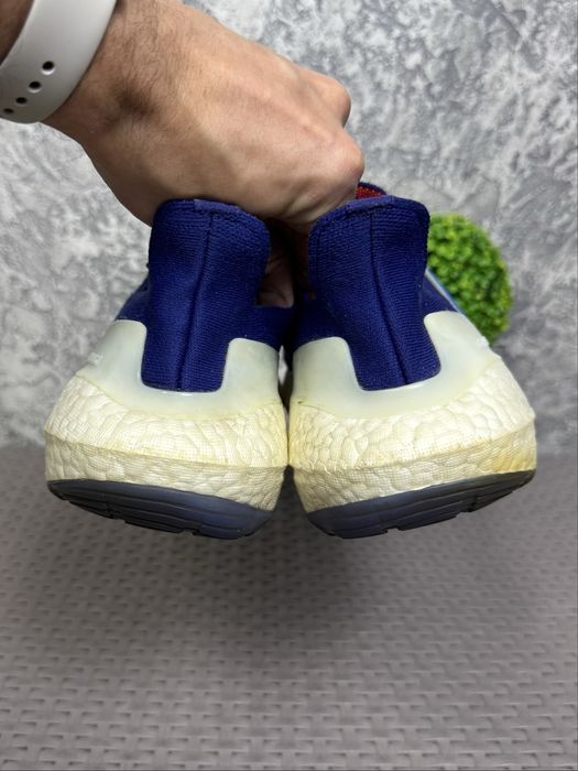 Adidas Ultra Boost кроссовки 44 размер спортивные синие