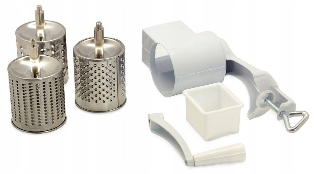 Maszynka do tarcia ziemniaków, orzechów warzyw sera