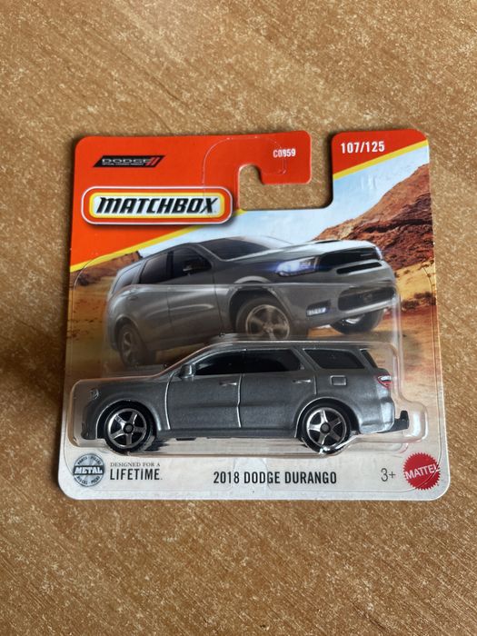 2018 Dodge Durango Matchbox hemi v8