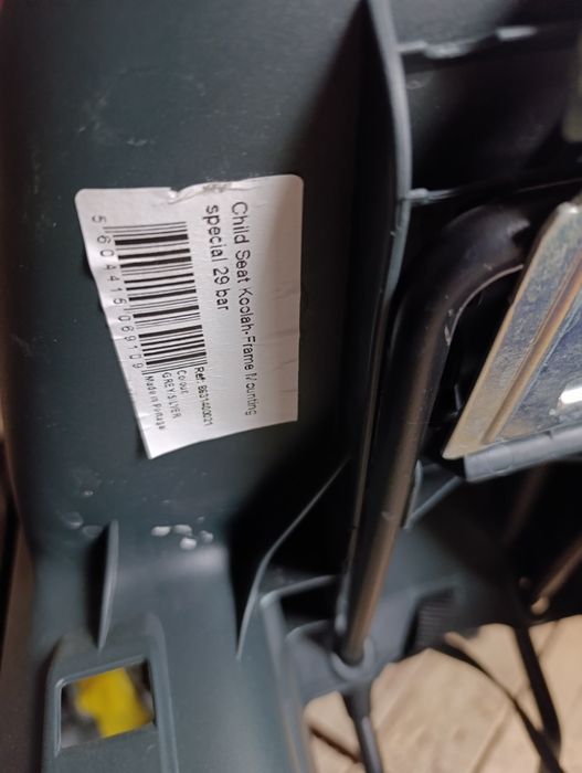 Дитяче велокрісло заднє POLISPORT Koolah Frame Mounting Special 29"