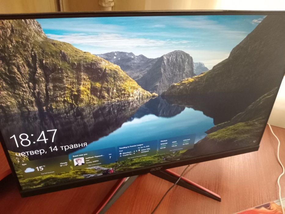 Монітор 23.8" Acer Nitro VG240YP6bip