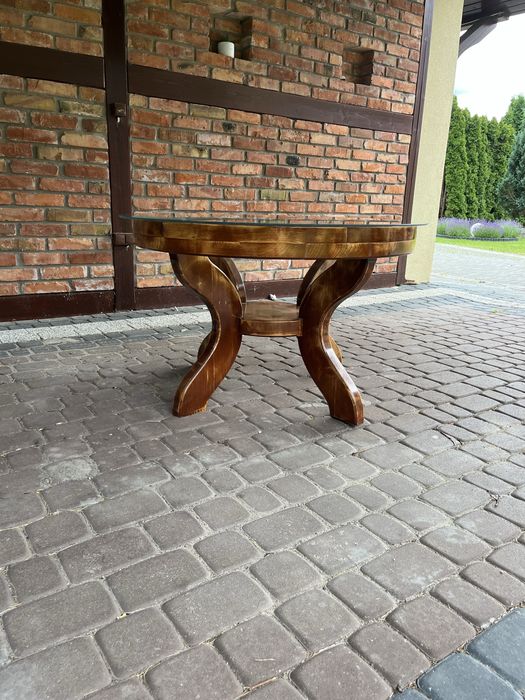 Szklany Stolik Kawowy
