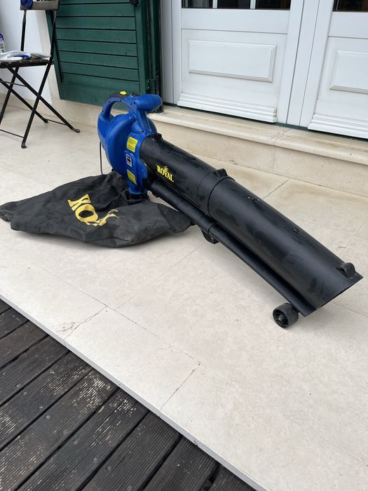 Soprador e Aspirador de jardim como novo