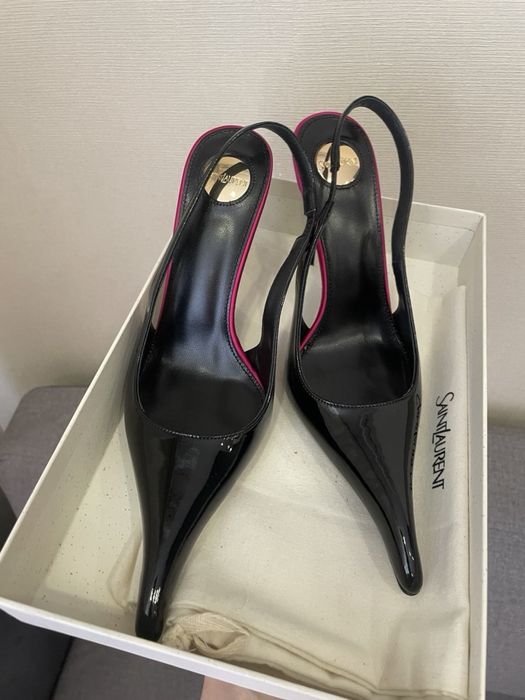 Туфли босоножки слингбэки Ysl 36,37