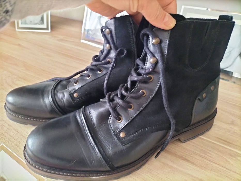 Buty Mustang męskie 43 skóra