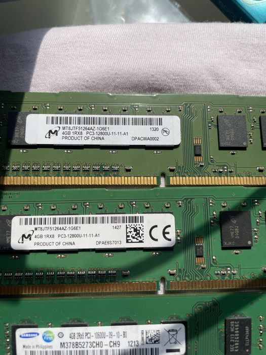 Lote Memórias RAM DDR3 (90unidades)– Para revenda ou técnicos