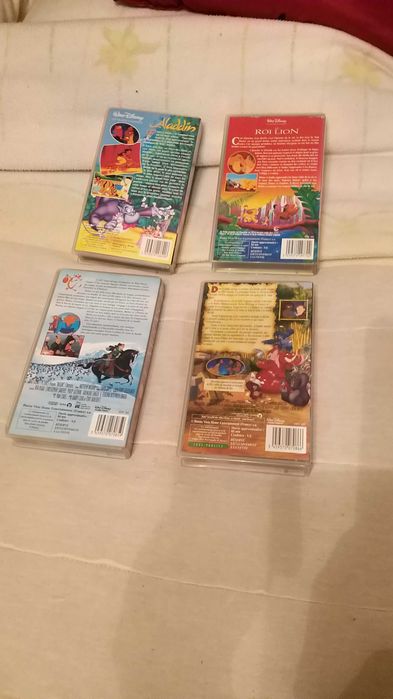 vhs lote 4 em Francês