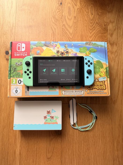 Nintendo Switch v2 CFW Modchip Edycja Animal Crossing