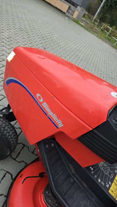 Simplicity 18hp Kosiarka Traktorek Ogrodniczy Kosz