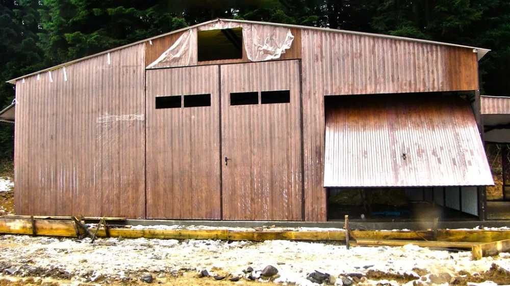 GARAŻ BLASZANY / Wiata / Hala / Drewnopodobny / Magazyn - GRZYWSTAL