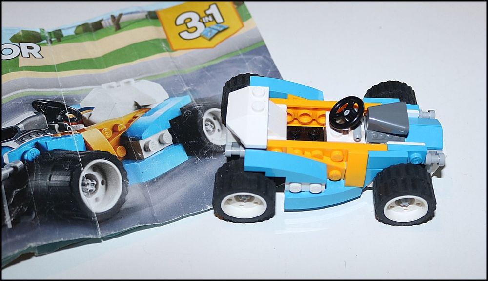 Lego Creator 3w1 31072 kompletne z instrukcjami