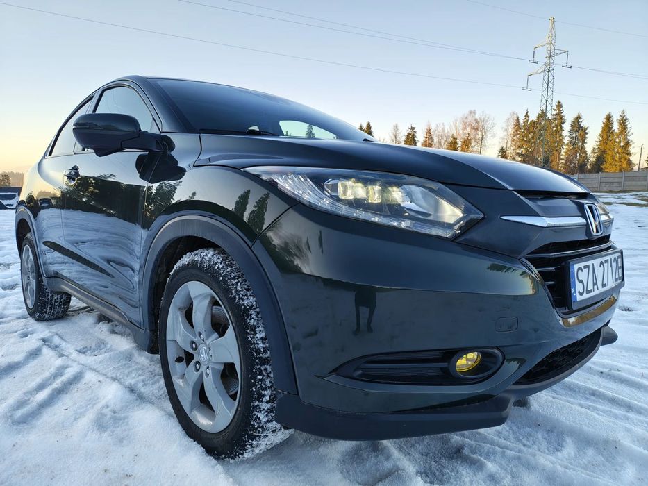 Honda HR-V Pół skóra AWD 4x4 szyber dach piękny szmaragdowy kolor