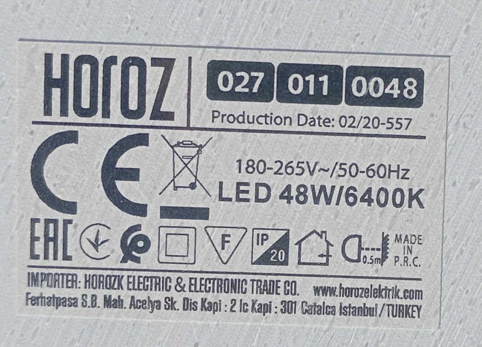 Led потолочный светильник