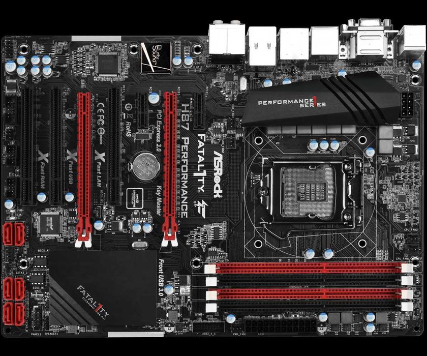 Płyta główna ASRock H87 Fatal1ty z procesorem Intel Pentium + 8gb RAM