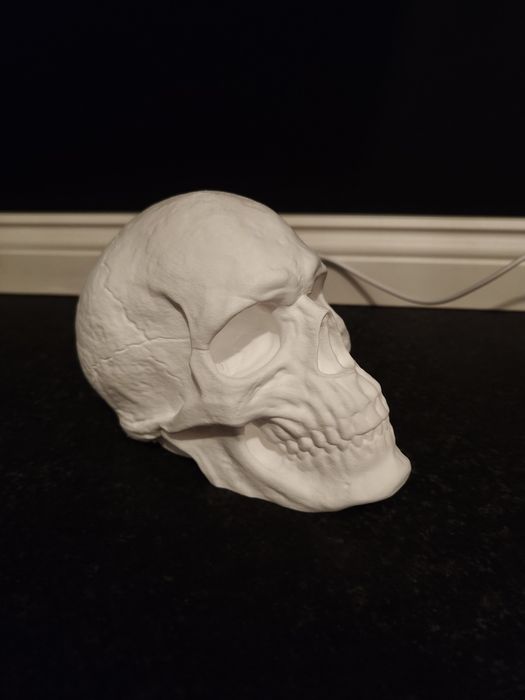 Светящийся череп 3D печать LED лампа