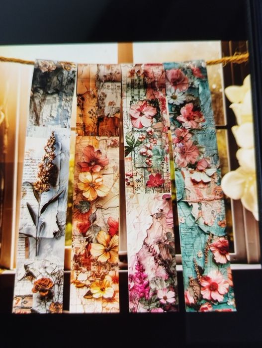 Coleção 6 rolos de fitas washi