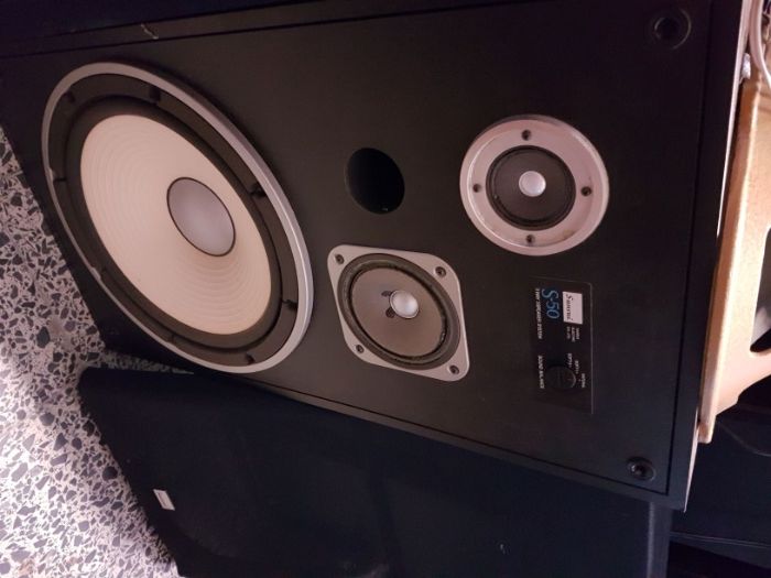 Sansui S50 colunas vintage