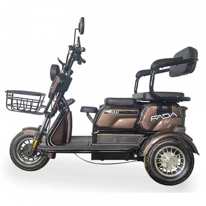 Электроскутер трехколесный Электротрайк 1100W Електричний скутер