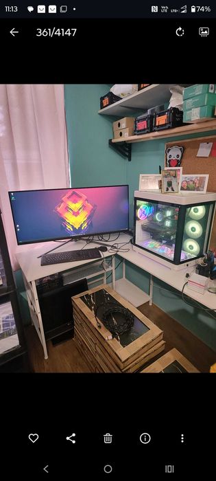 Komputer pc zestaw