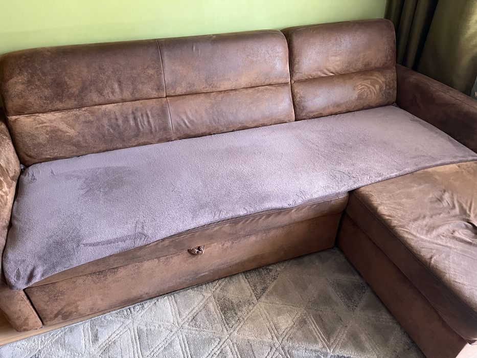 Narożnik z funkcją spania