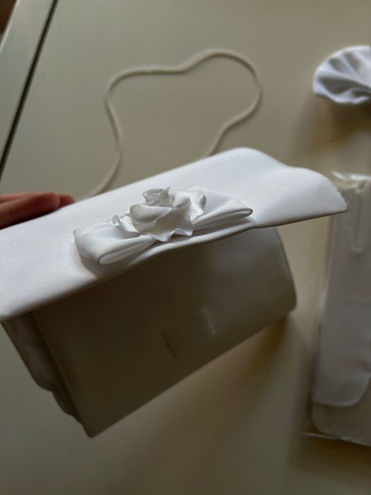 Sukienka komunijna w  ZESTAWIE dla dziewczynki