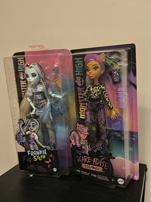 Zestaw dwóch lalek monster Monster High