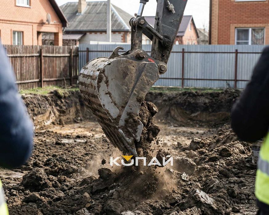 Послуги екскаватора Городок | Котловани, земляні роботи