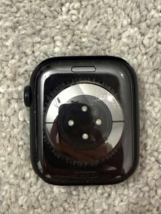 Apple watch series 8 45 mm cellular czarny