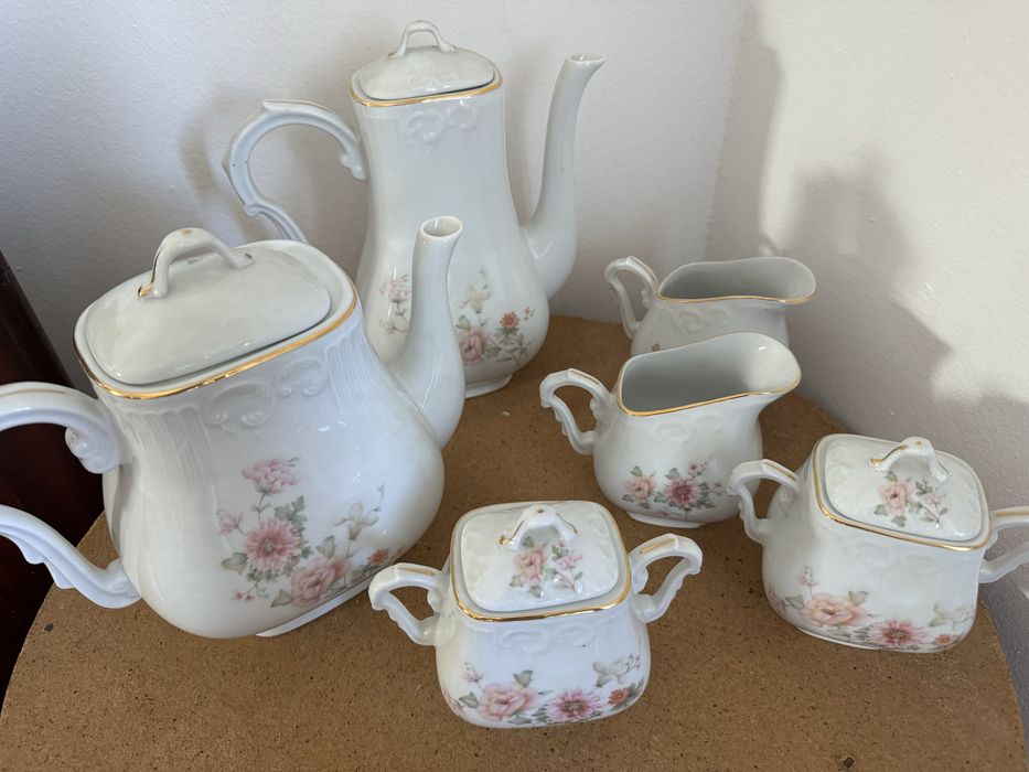 Conjunto de Chá e Café - Vista Alegre