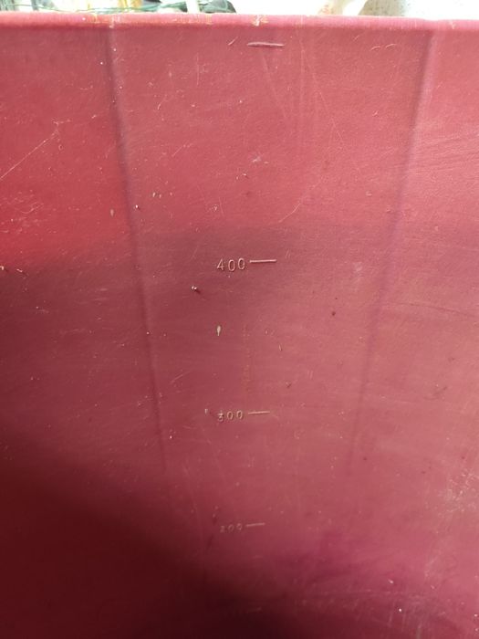 Dorna de plástico de 500L