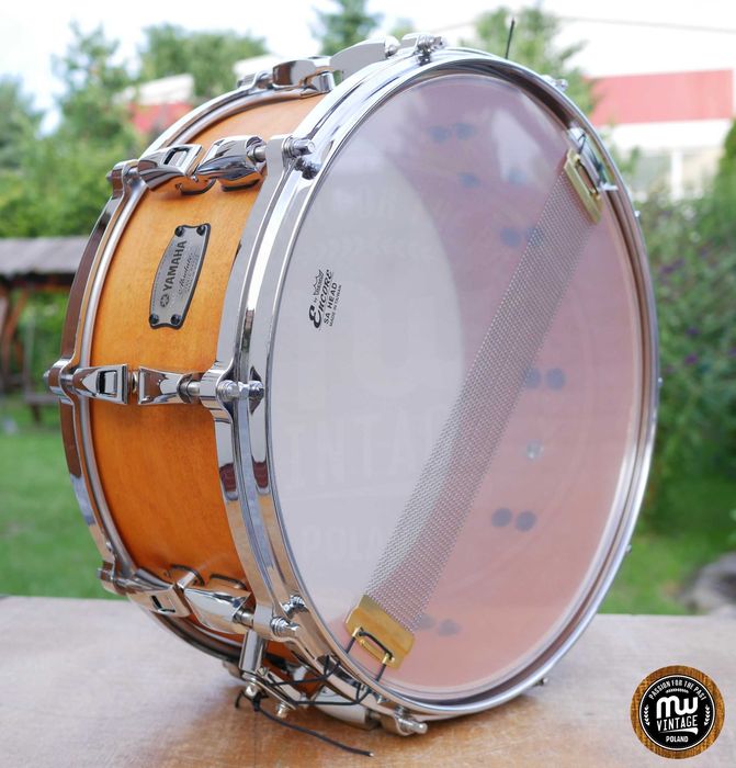 ‼️ Werbel Yamaha Maple Custom Absolute Hybrid 14" x 6" Vintage Nat ‼️