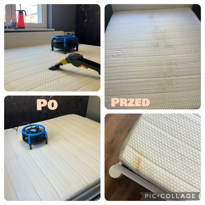 Pranie czyszczenie tapicerki meblowej Chorzów narożnik sofa materac